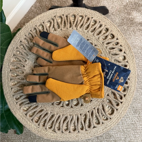 Ridgecut Orange and Green Quilted insulated Gloves NWT Women’s Small - Picture 4 of 7